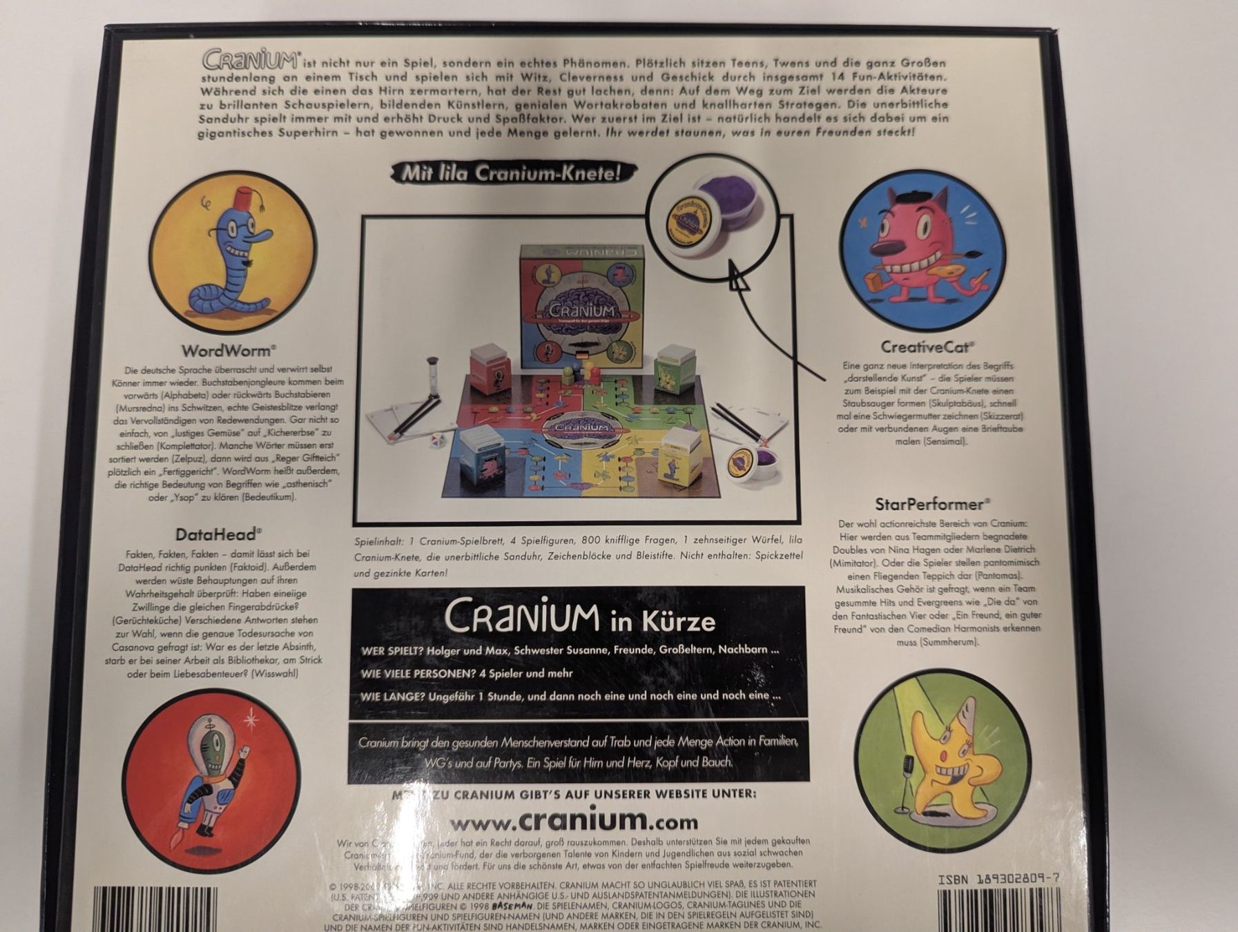 Giochi: Ratespiel ‘Cranium’ – Nuovo (secondo la descrizione) da Maseltrangen venduto da Simbi73 4