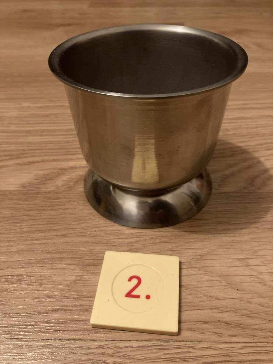 Contenitori & Simili: 3 Stk. Stöckel Edelstahl Becher Kelch Eisschale – Usato da Ins venduto da teamfairerdeal 3