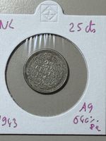 Pays-Bas - 25 cents - 1943 - AG 