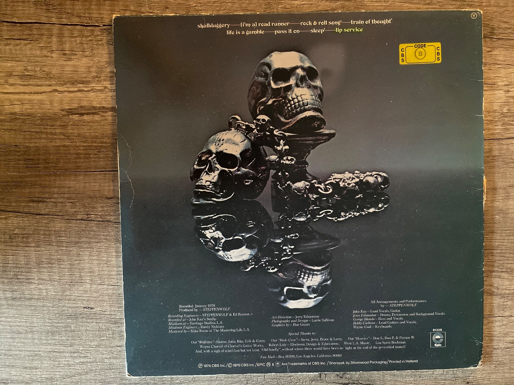 Dischi in vinile: A428/Steppenwolf - Skullduggery – Usato da Frutigen venduto da Philippe_jsp 1