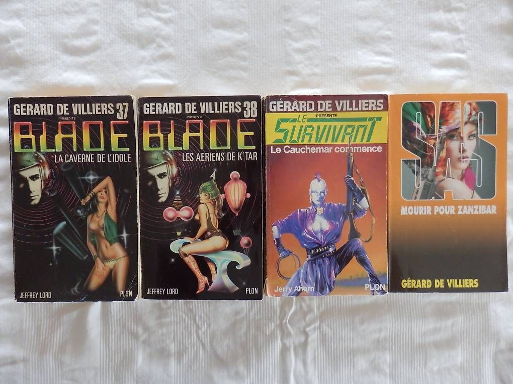 Bücher: 12 polars de Gérard de Villiers présente : – Gebraucht aus Hauterive NE von Davidsonson 3