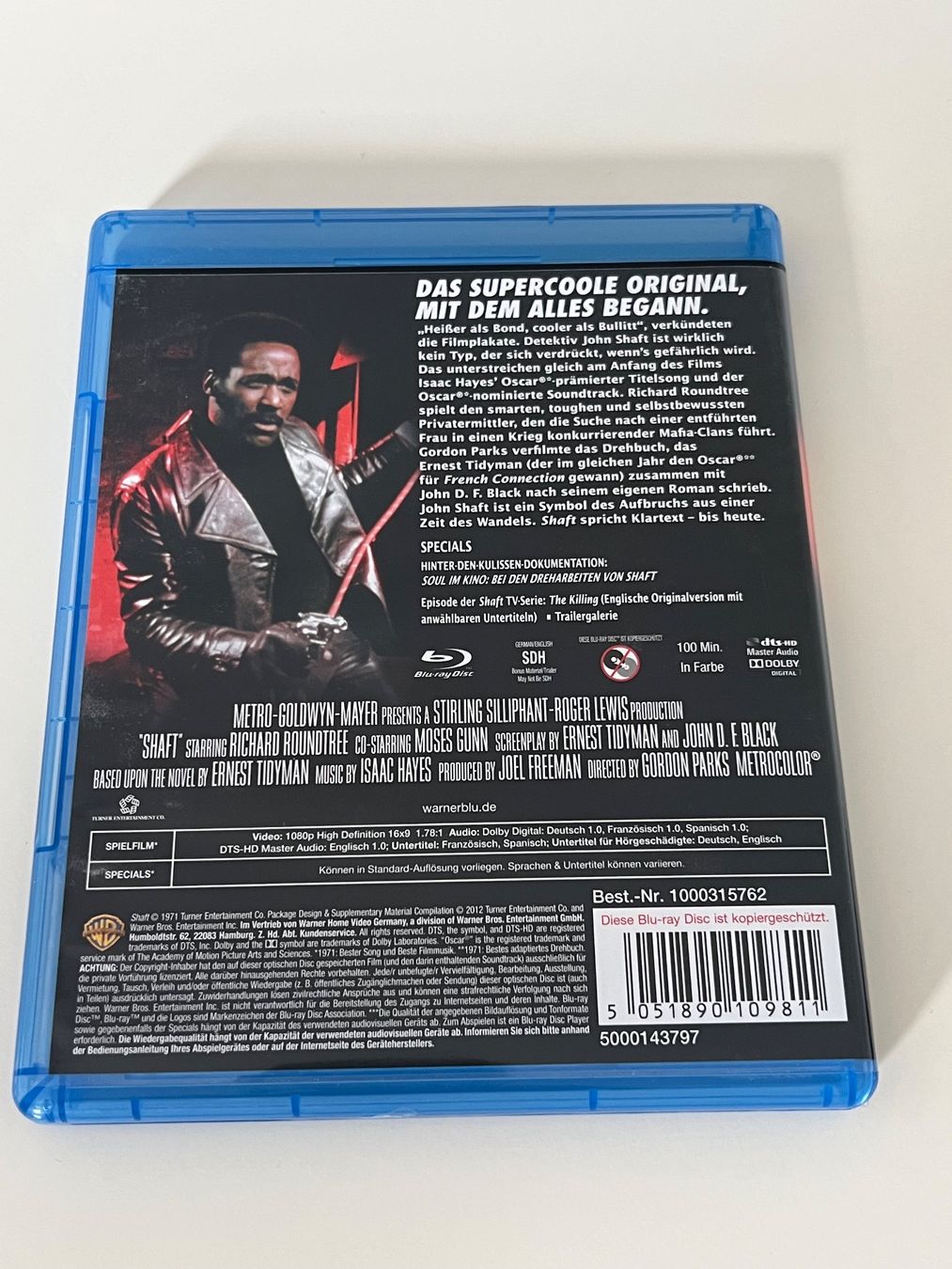 Tutti i DVDs: Shaft Blu-ray – Usato da Altstätten SG venduto da sheamus 1
