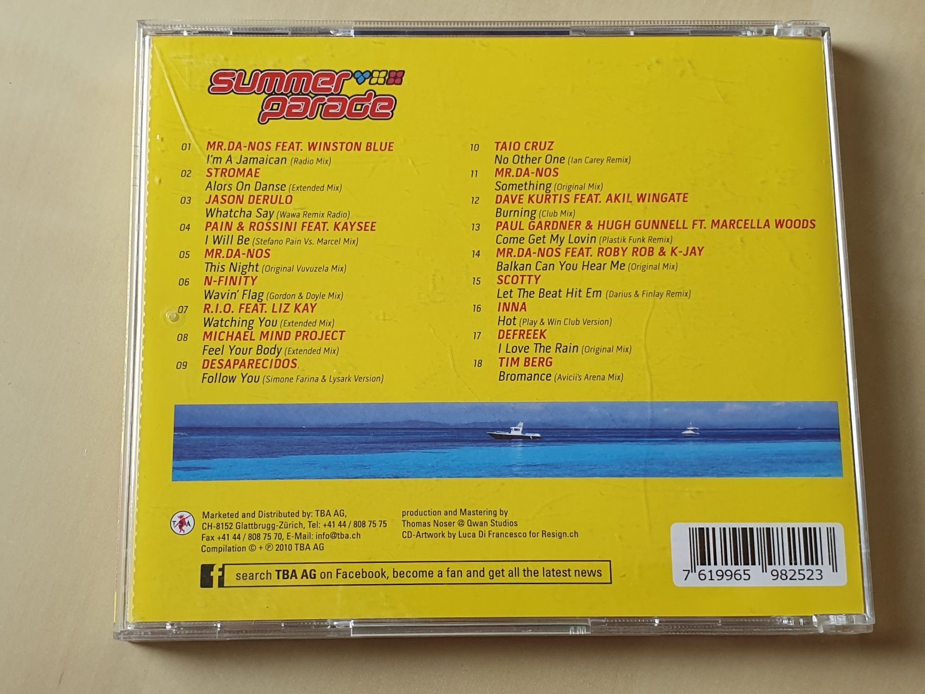 CD: Summer Parade 2010 Mr Da-Nos – Usato da Stansstad venduto da collectorsshop 1