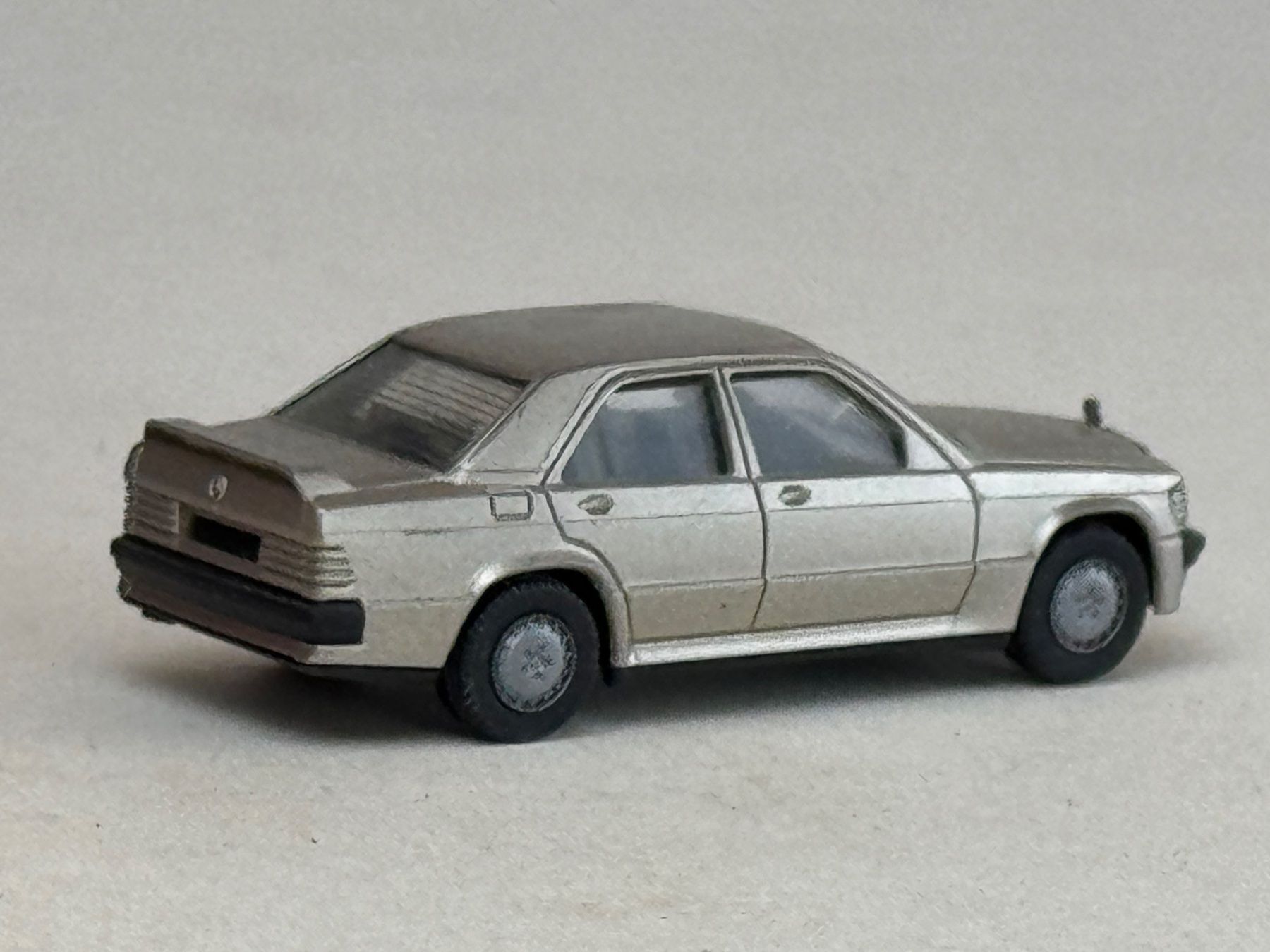 Herpa Modellautos: VE1- Herpa Mercedes 190 E silbermetallic – Gebraucht aus Elm von Wikmtz 1