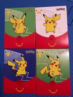 4x Pokémon McDonalds Booster 2021 ungeöffnet deutsch