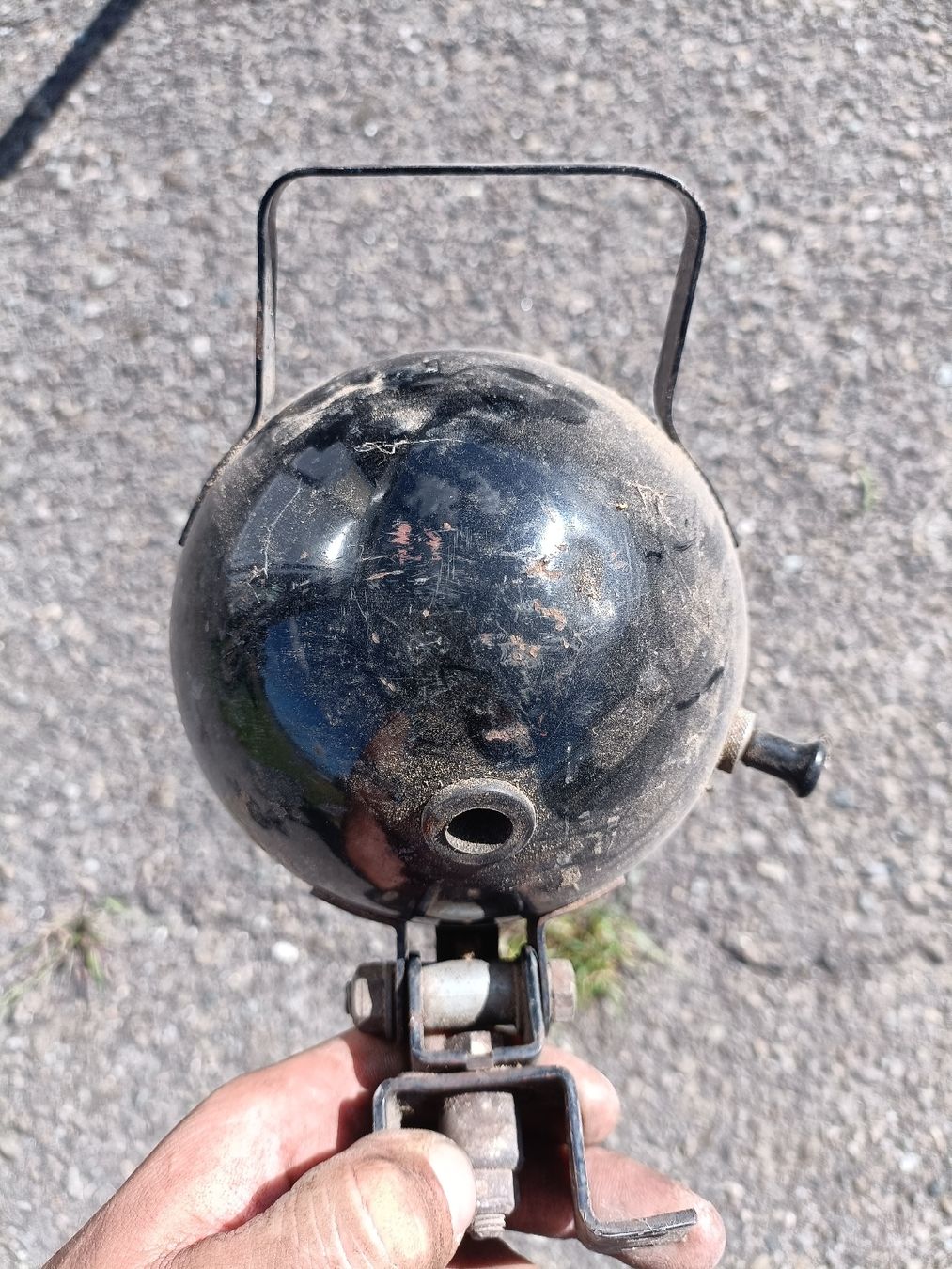 Fari: Oldtimer Arbeitsscheinwerfer – Difettoso da Gams venduto da Hufschmiedth 1