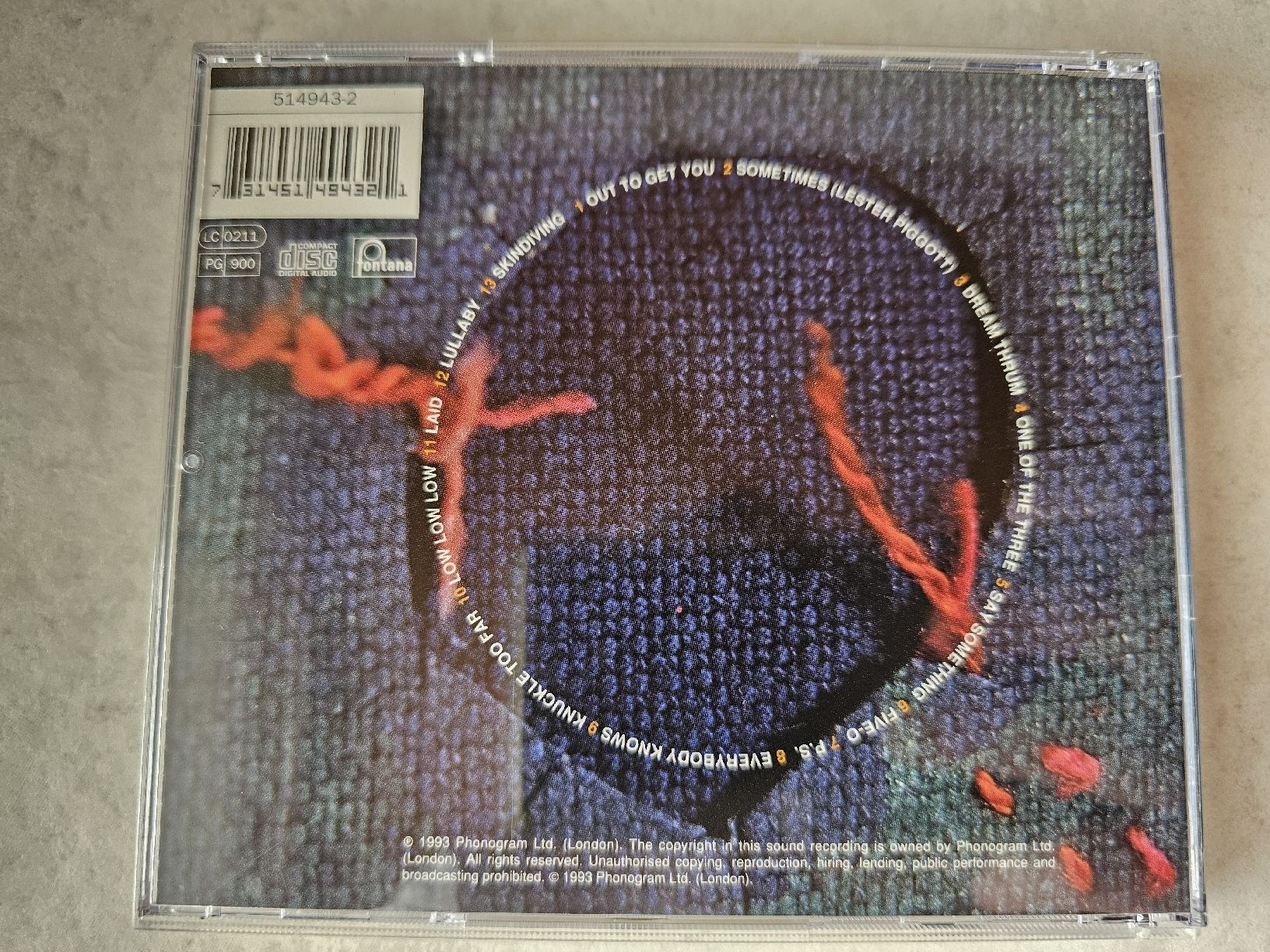 CD: James  -  Laid – Usato da Schneisingen venduto da backstore24 1