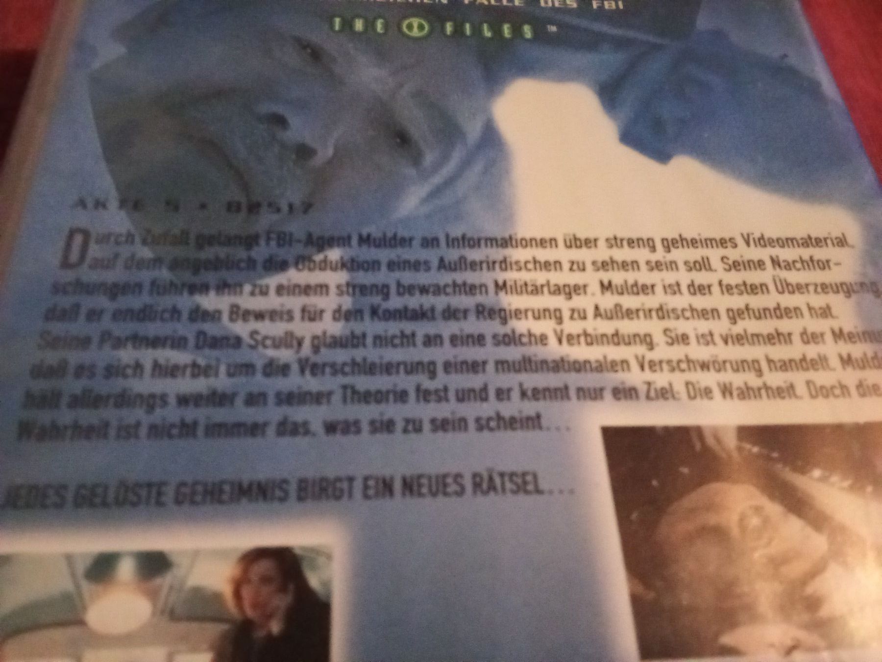 Toutes les VHS: Akte X 5 - "82517" 20 Century FOX VHS 410601 – D'occasion à Remetschwil par Hofiii 2
