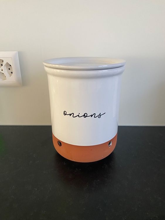 Dekorativer Zwiebeltopf aus Terracotta von LADELLE Kaufen auf Ricardo