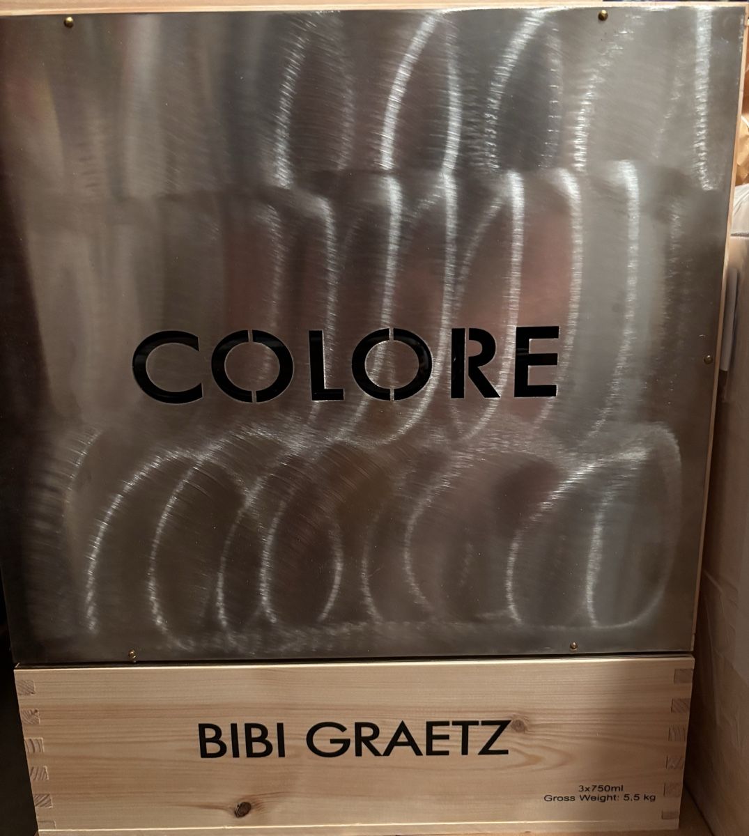 Wein: 3er Holzkiste Bibi Graetz Colore 2020 – Neu und originalverpackt aus Arlesheim von boensen77 2