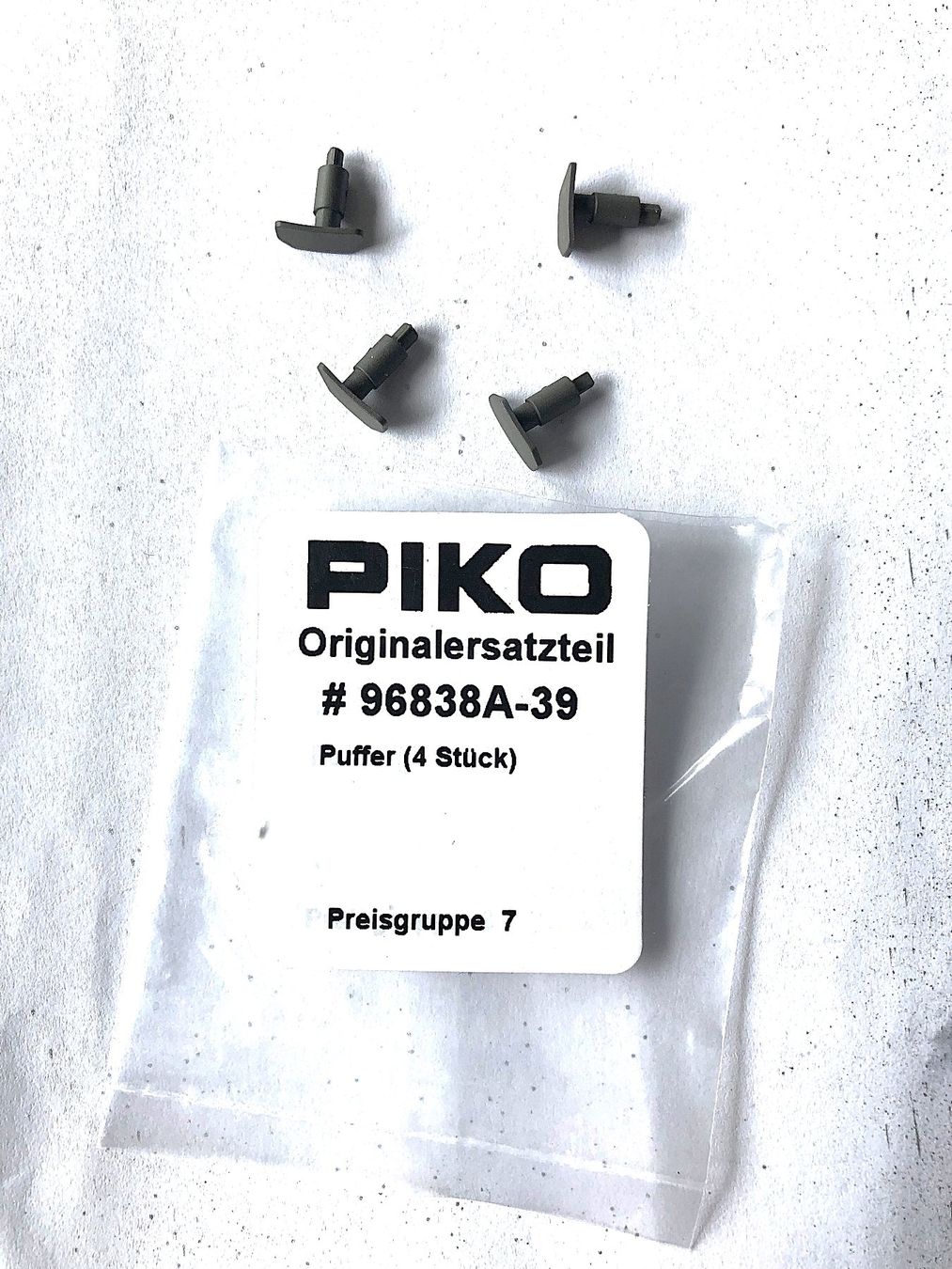 Piko Modellini di ferrovie: Piko: Puffersatz RBe 4/4 – Nuovo e nell'imballaggio originale da Steffisburg venduto da tiger1952