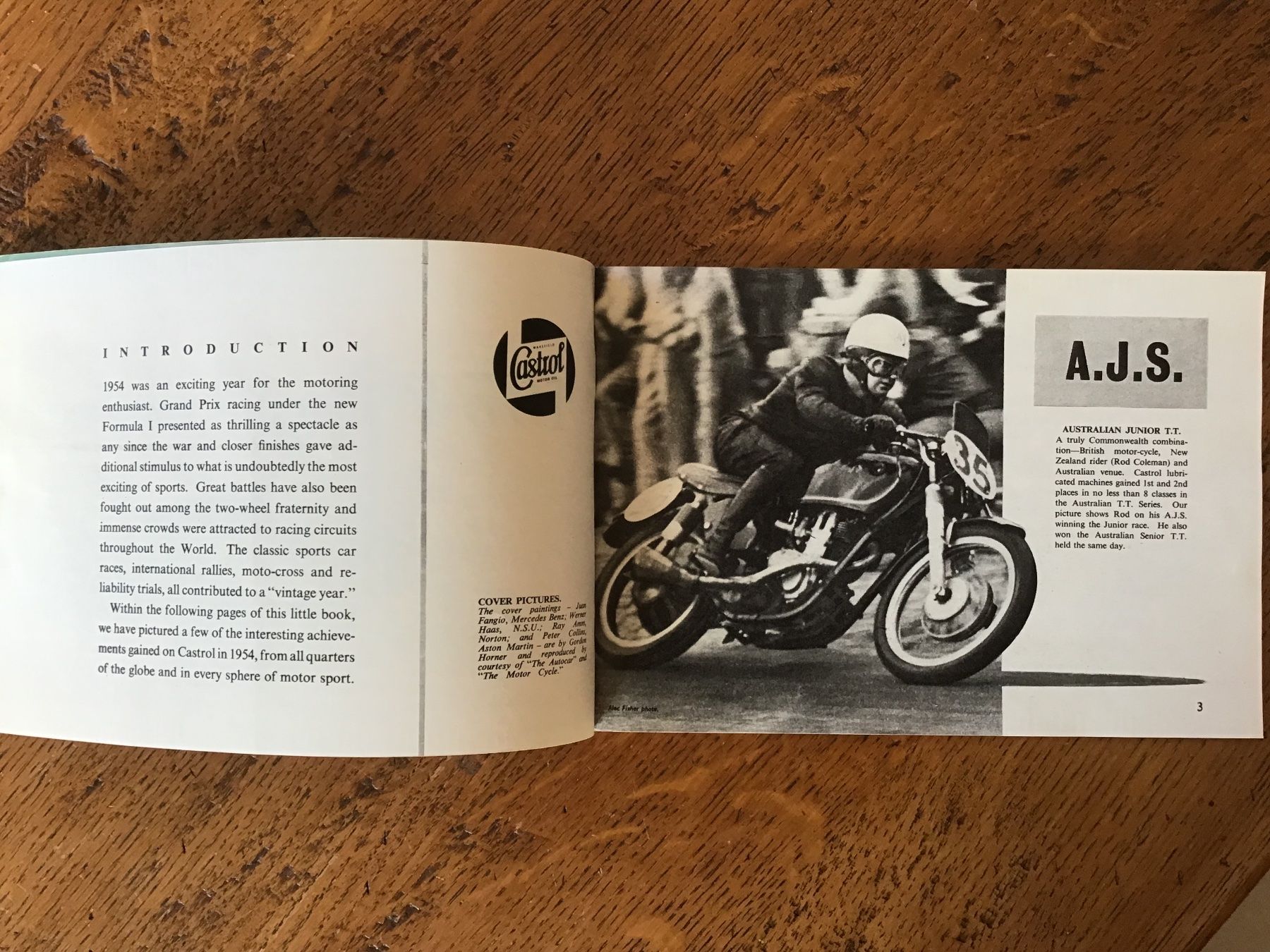 Documenti: Brochure publicitaire vintage oldtimer ACHIEVEMENTS 54 – Usato da Fully venduto da Ruby97 1