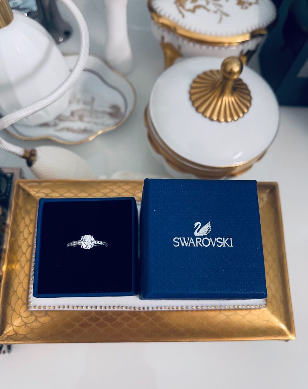 Swarovski Ringe: SWAROVSKI Attract RING SIZE 52 NEU – Neu und originalverpackt aus Winkel von Luxtime 4
