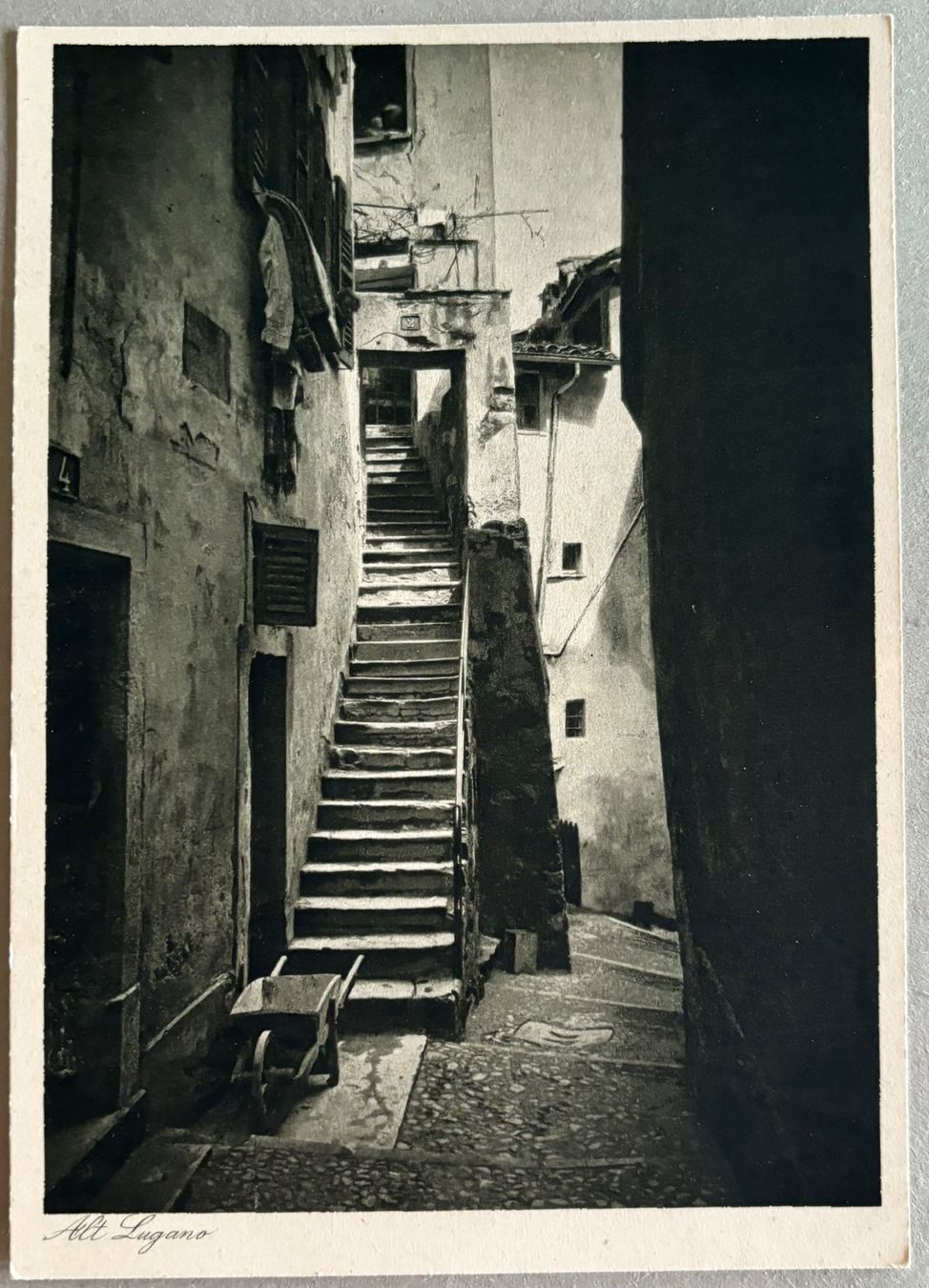 Cartoline postali: E. Himmelsbach, Lugano - Alt Lugano – Usato da Frauenfeld venduto da Merk52