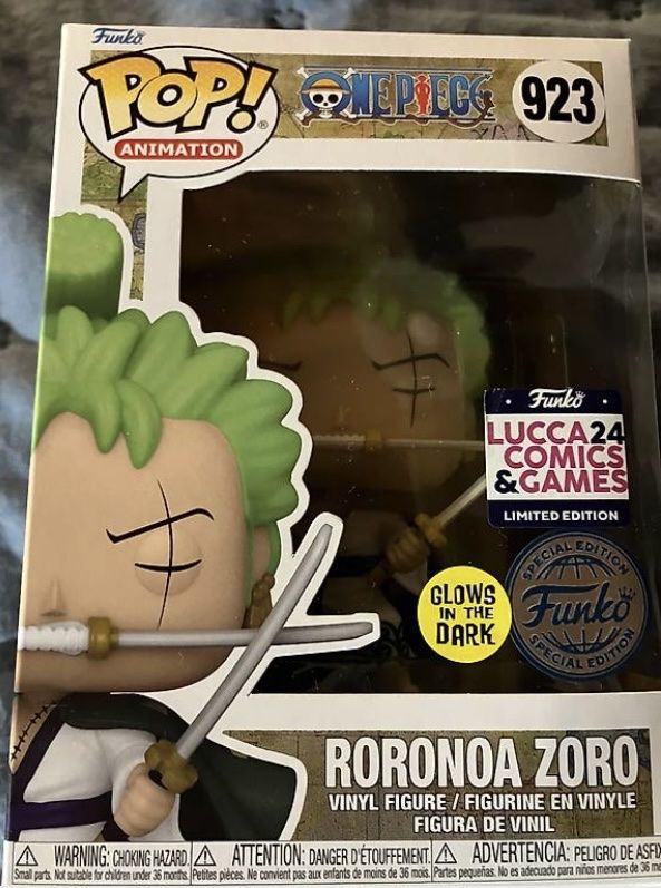 Carte collezionabili: Funko Pop One Piece Roronoa Zoro 923 limited edition  – Nuovo e nell'imballaggio originale da Taverne venduto da nad02026