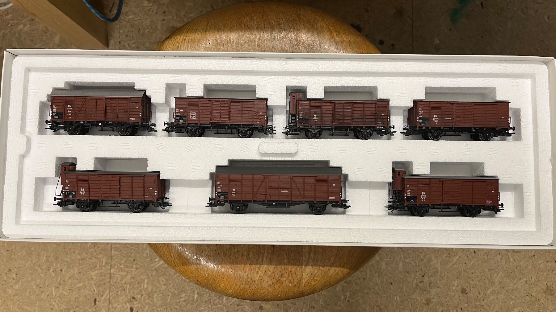 Märklin Modellini di ferrovie: Märklin H0 Güterwagen-Set G10 – Nuovo (secondo la descrizione) da Frauenfeld venduto da Wilma8500 1