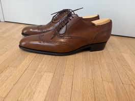 JM Weston 528 Flore Box Calf Brown - 8E