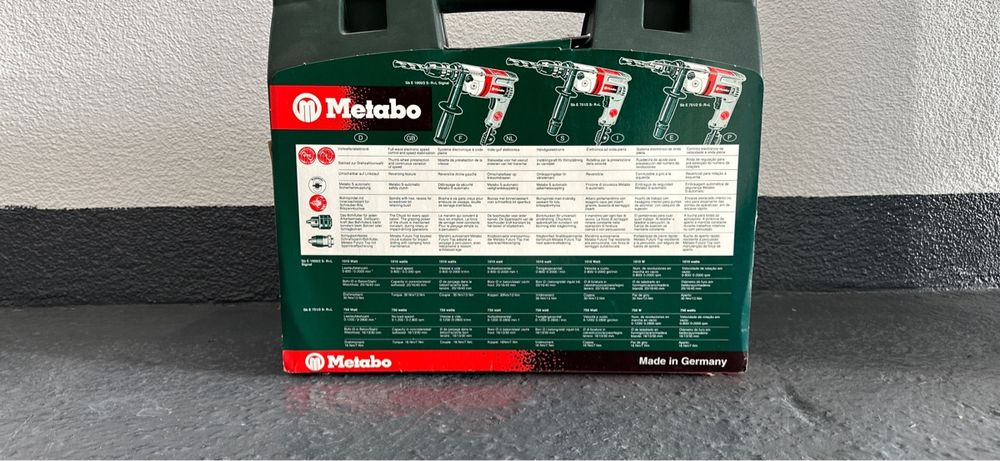 Metabo Akku-Schlagbohrmaschine SB 18 – 18V, Inkl. 2 Akkus & Koffer – Für Heimwerker