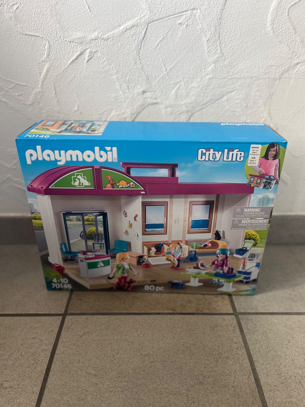 Playmobil Giocattoli: Playmobil Mitnehm-Tierklinik 70146 – Nuovo e nell'imballaggio originale da Mettlen venduto da Thurtalo