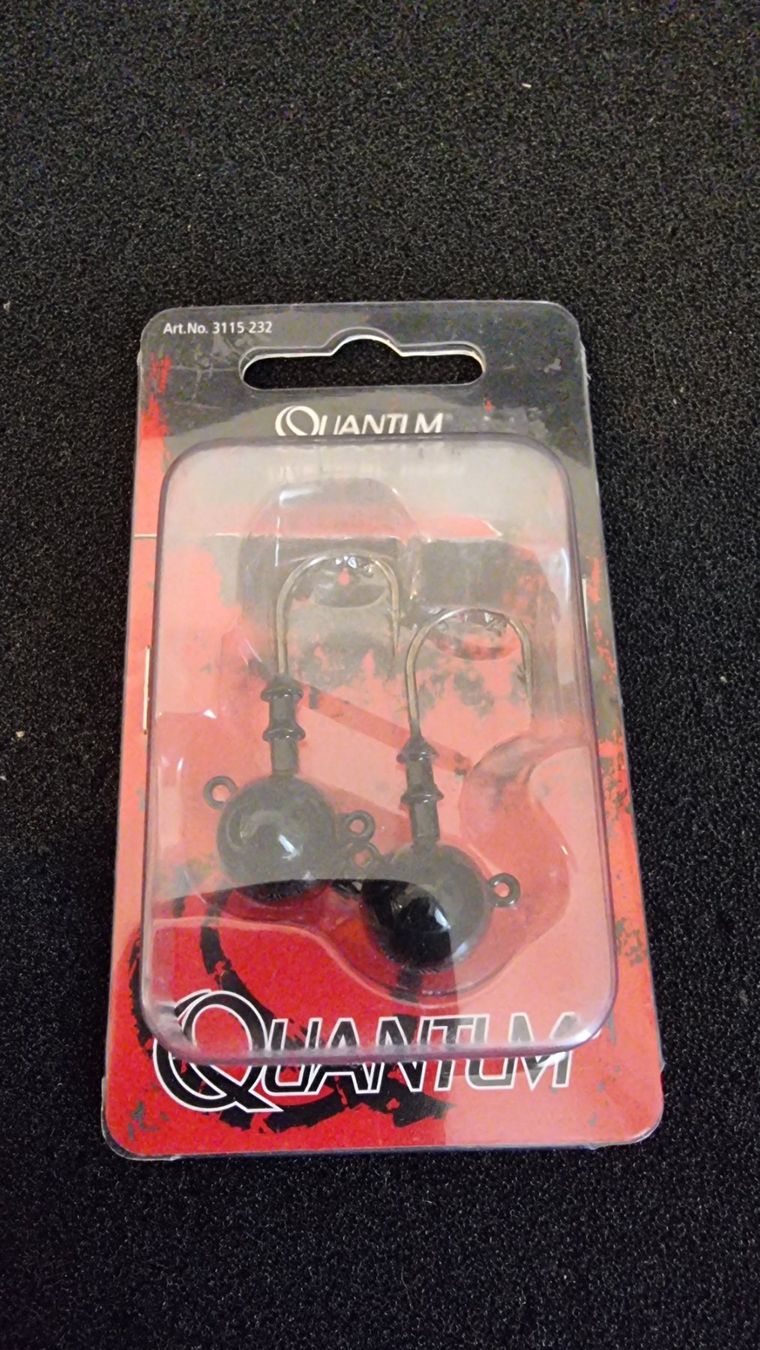 Esche: Angelköder Jighead Vertical Head Quantum black 30g 2/0 – Nuovo e nell'imballaggio originale da Abtwil SG venduto da Fischerei_Artikel