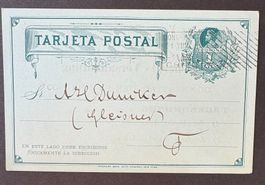 POSTKARTE CHILE DEUTSCHER VEREIN JULI 1900