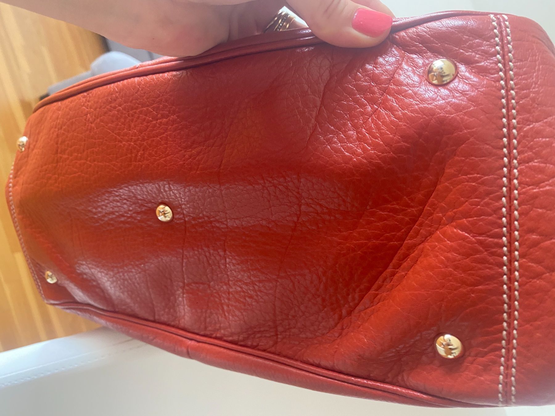 Borse da donna: Leder Tasche Rena Lange Orange – Nuovo (secondo la descrizione) da Schmiedrued venduto da visagistinalisha 5