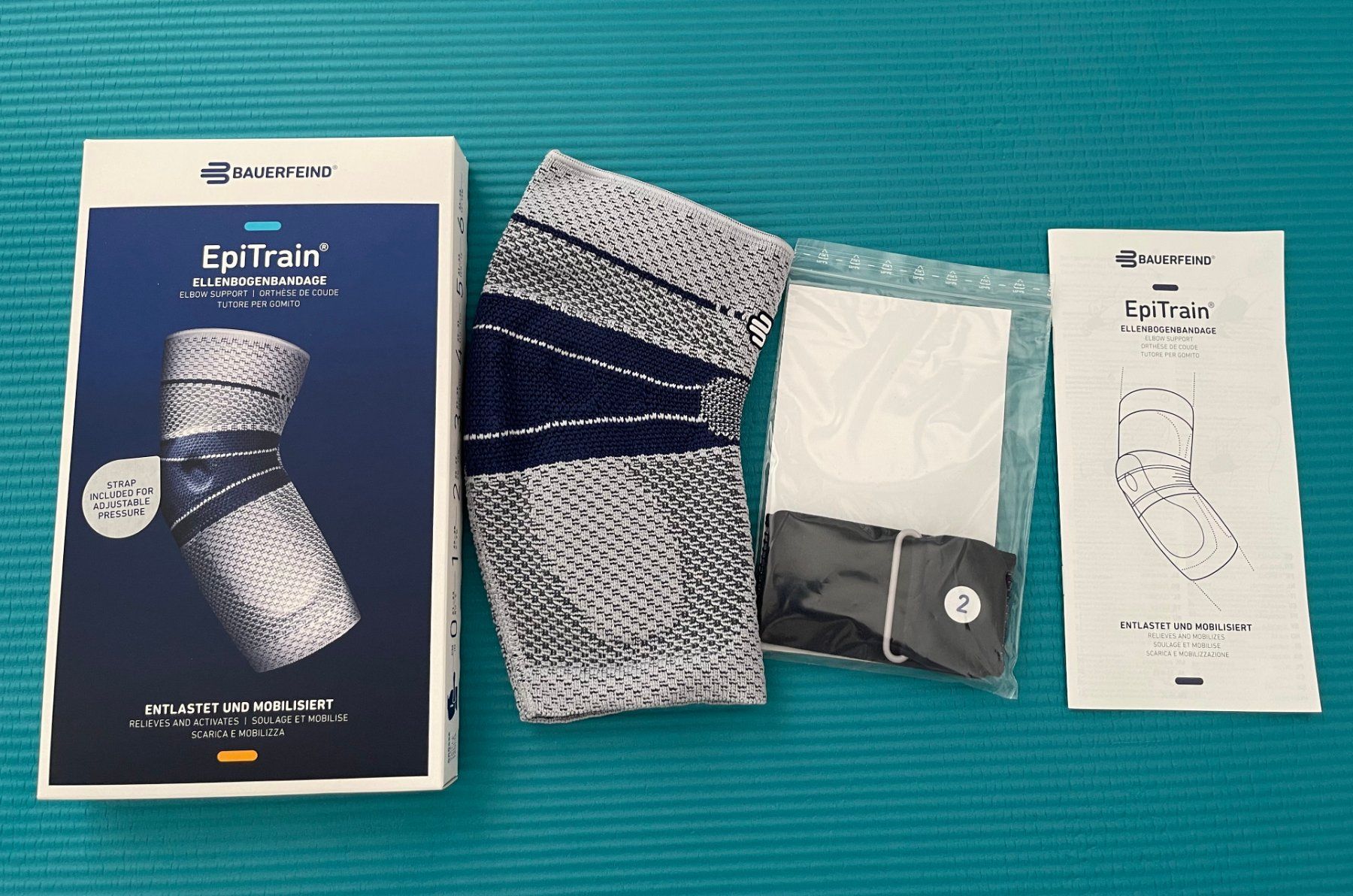 Attrezzature mediche: Ellenbogenbandage Gr. 2 - EpiTrain - Bauerfeind – Nuovo e nell'imballaggio originale da Bazenheid venduto da nervik