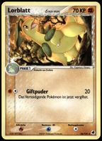 Lorblatt 26/101 Pokémon EX Dragon Frontiers