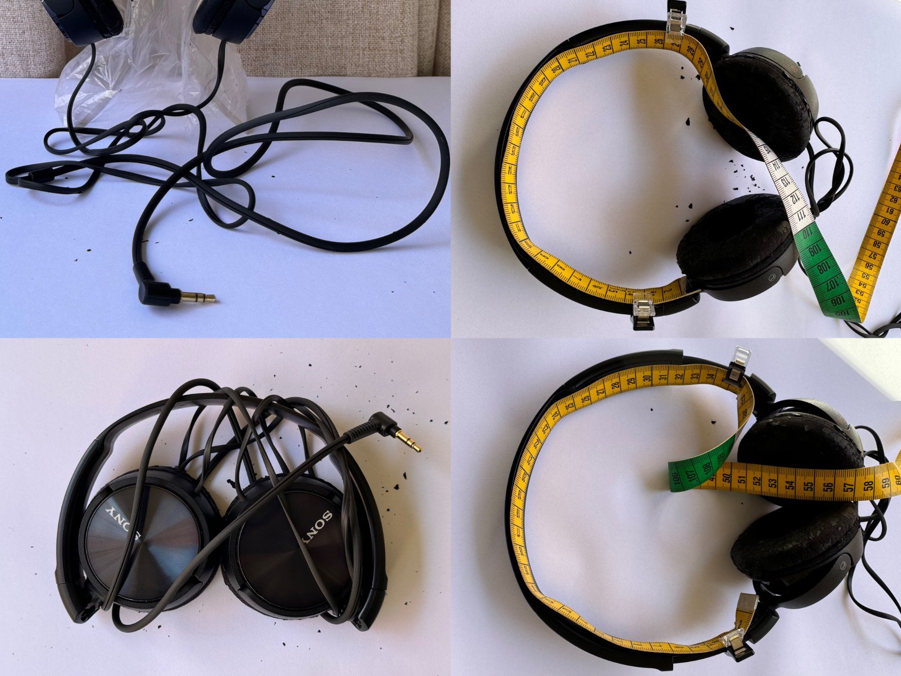 Sony Cuffie: Coussinets abimés ! SONY - Casque Audio - Noir – Usato da Genève venduto da Reveur 8
