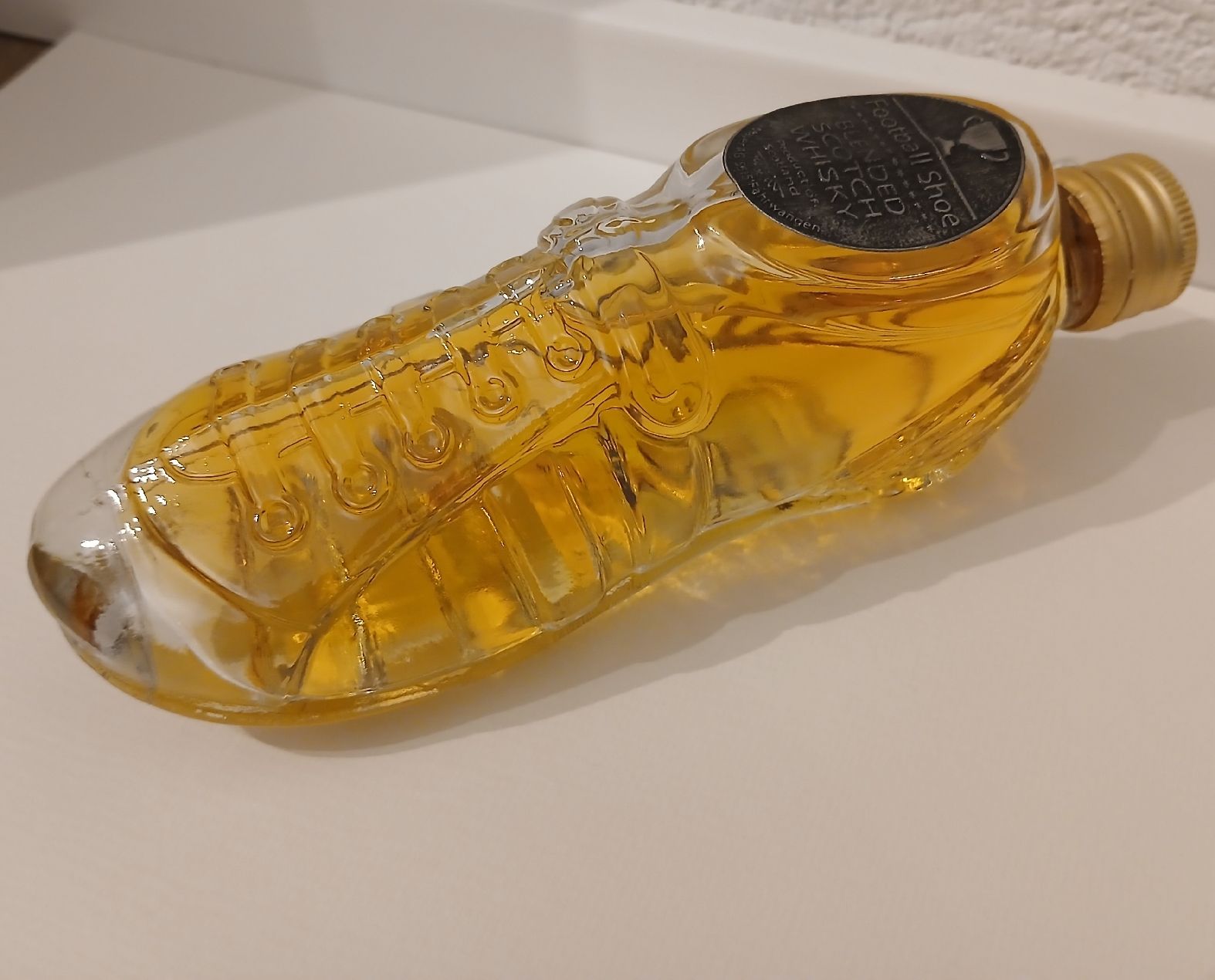 Bevande alcoliche: Whisky im Fussballschuh – Nuovo e nell'imballaggio originale da Ballwil venduto da Don-steve