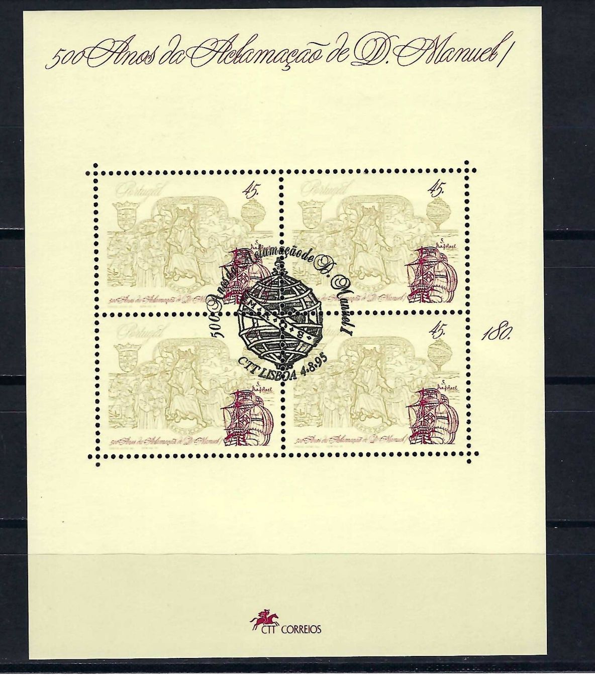 Tutti i francobolli: Portugal 1995, Block MNH** – Nuovo (secondo la descrizione) da Laupersdorf venduto da Rc.Jb