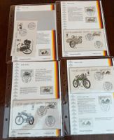 Berlin Ersttags-Sammelblätter 1983 Motorrad-Serie