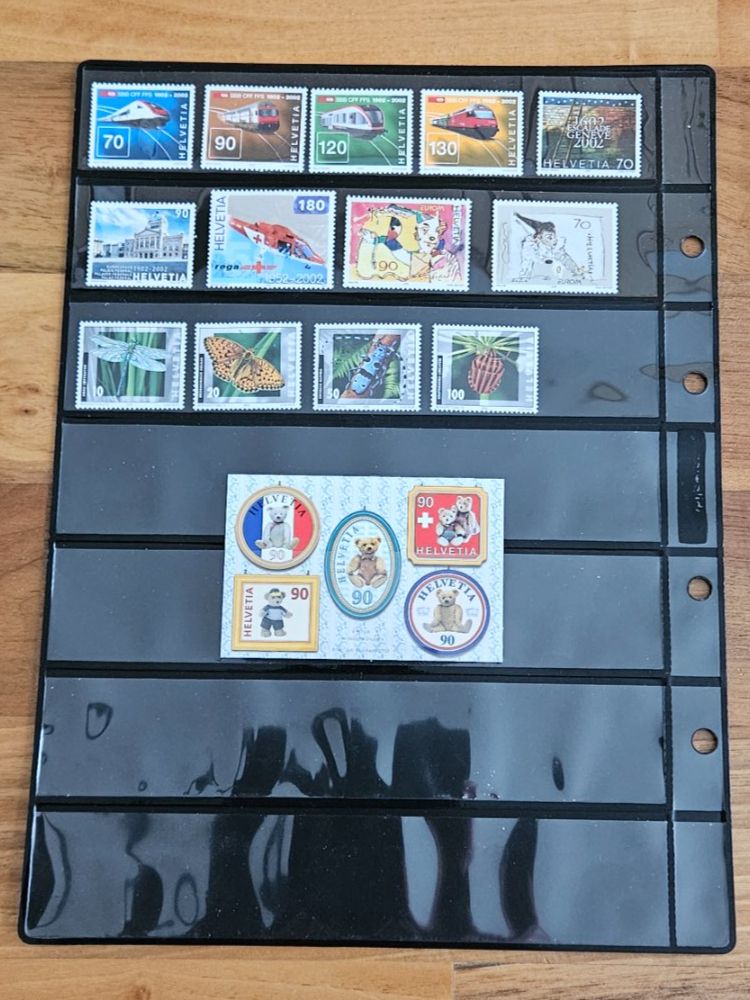 Tous les timbres: Schweizer Frankatur CHF 100.- postfrisch – Neuf (Voir description) à Uznach par Rayonii 3