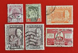 MALAYA MALAYSIA JAHORE KELANTAN SELANGOR KEDAH LOT GEST.