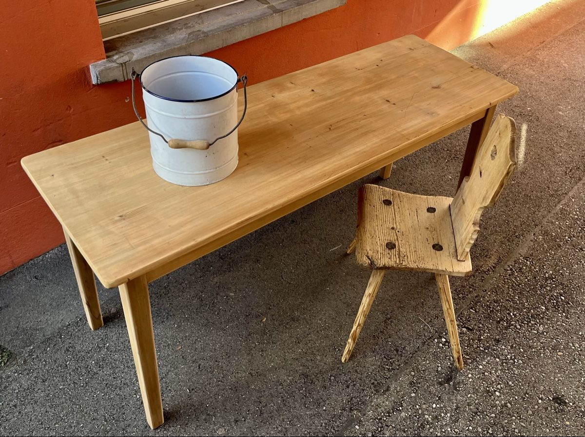 Tavoli: Antiker Tannenholz Tisch 164cm lang – Usato da Ottikon venduto da san_w99n 6