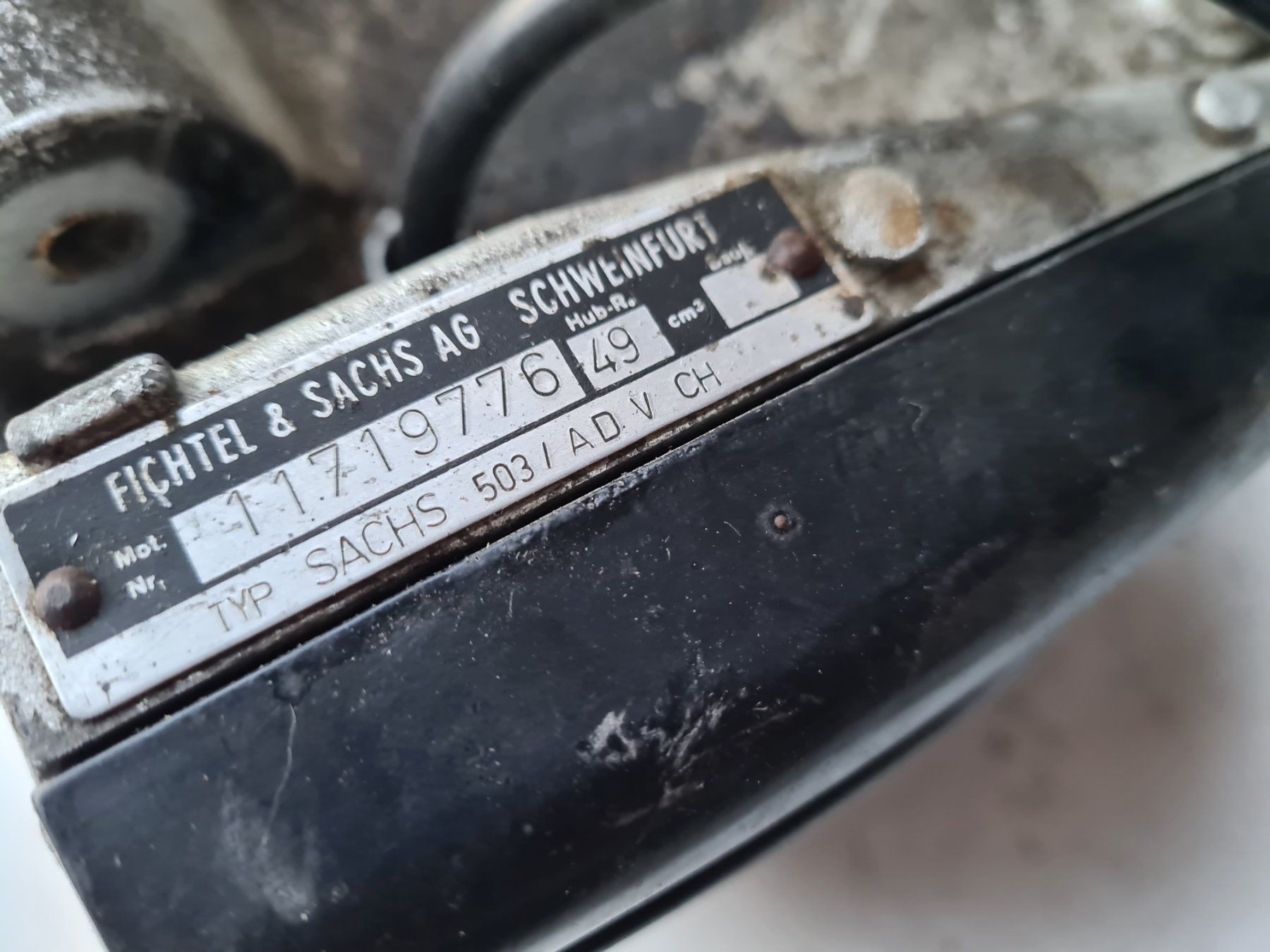 Sachs Mofas: Sachs 503 ADV Motor Automat Breitwand – Gebraucht aus frümsen von  2