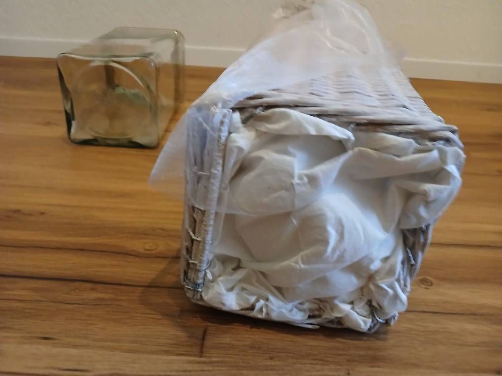 Lanterne: Säule aus Weide geflochten mit Laterne – Usato da Rickenbach LU venduto da Bubbliiiii 2