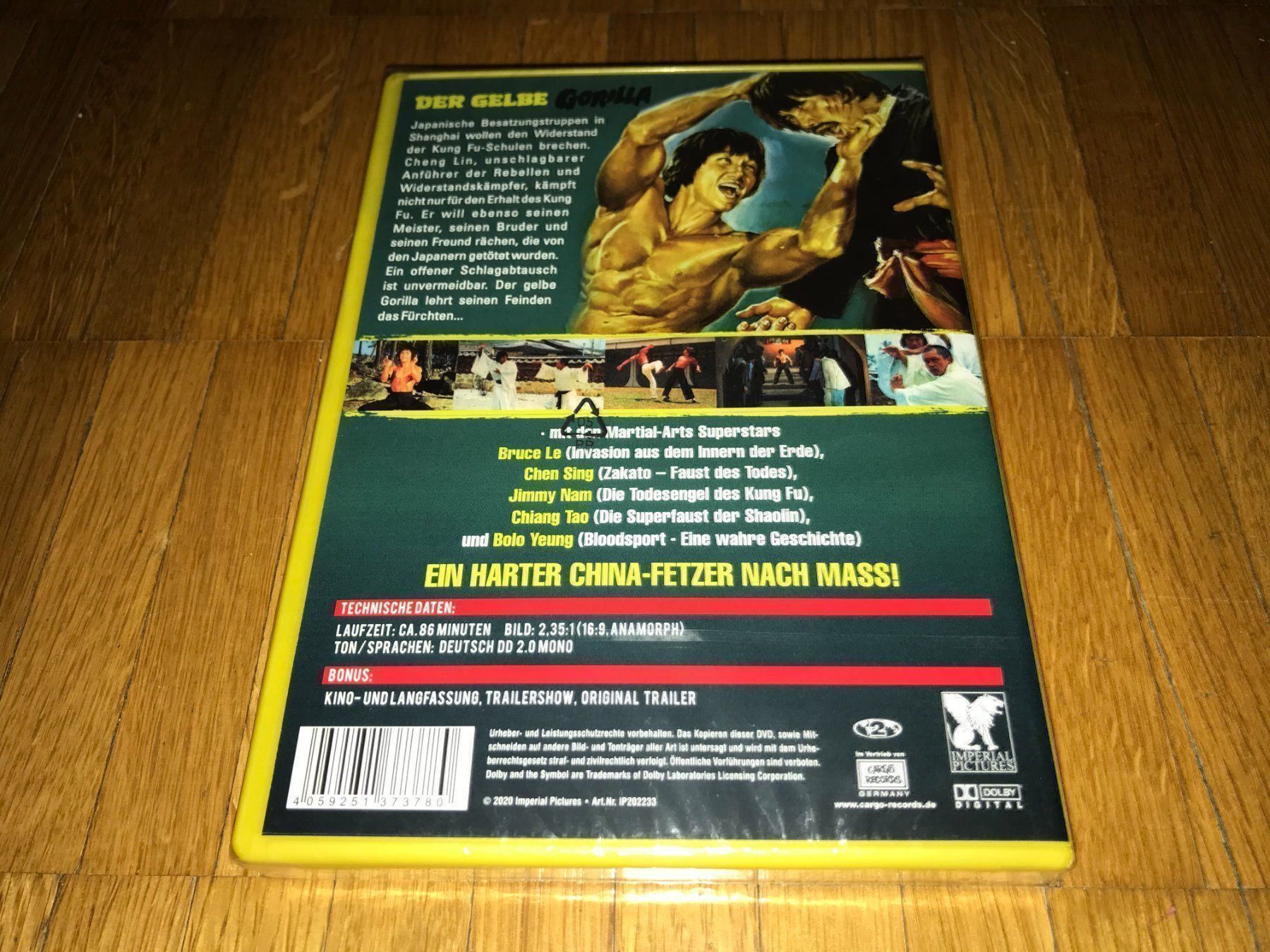 Alle DVDs: Der gelbe Gorilla - UNCUT – Neu und originalverpackt aus Basel von havsok 1