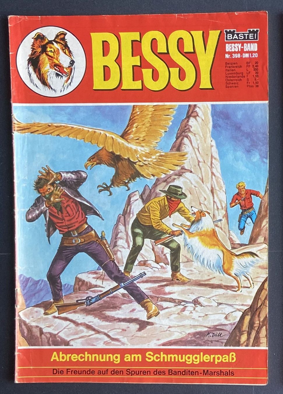 Fumetti: Comic Hefte Bessy 1970er Jahre Nr.398 – Usato da Böckten venduto da Hansi36