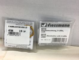 Viessmann Hausbeleuchtung, 2 LED, weiss, neu, OVP!