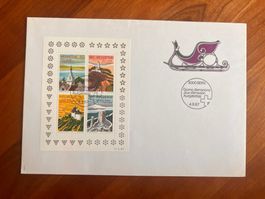Erstagsbrief FDC 1987 Midi Brief  (R136)