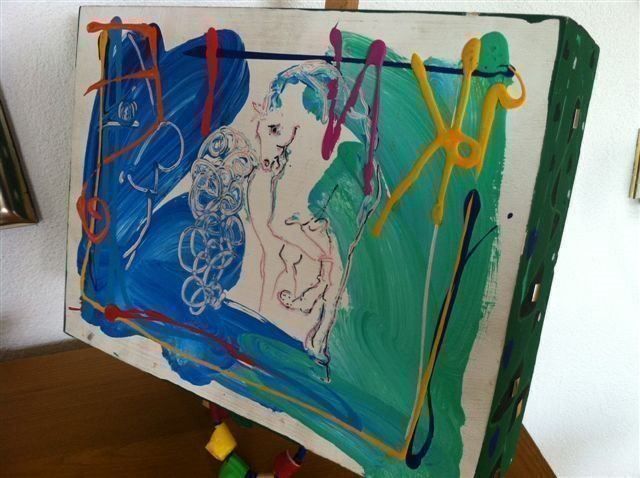Sculture & Statue: Rolf Knie Originalplastik – Usato da Einsiedeln venduto da artgallery59