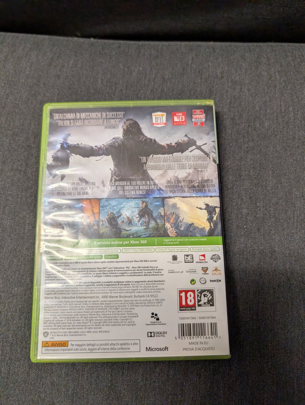 Giochi: Shadow of Mordor Microsoft Xbox 360 – Usato da Giubiasco venduto da Ticinerd 1