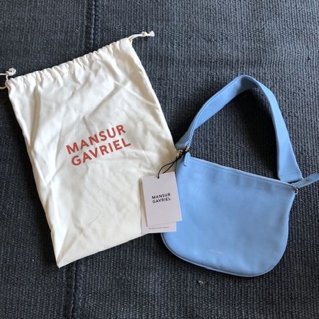 MANSUR GAVRIEL Schulter Tasche sky NEU!