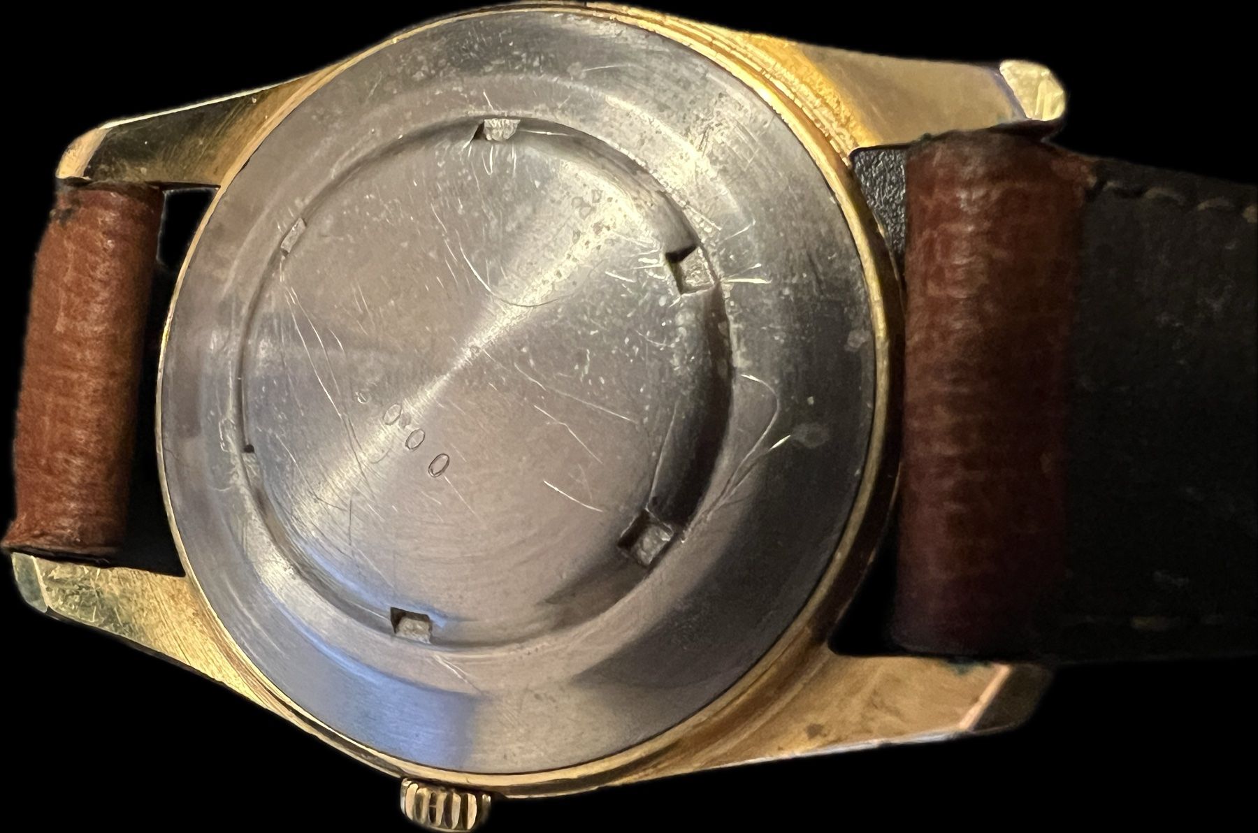 Orologi: Schweizer OWIX Automatic Herren-Armbanduhr, vergoldet – Usato da Chur venduto da Penting1935 4