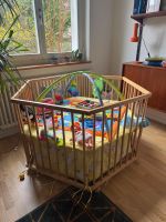 Höhenverstellbares Laufgitter mit Zubehör