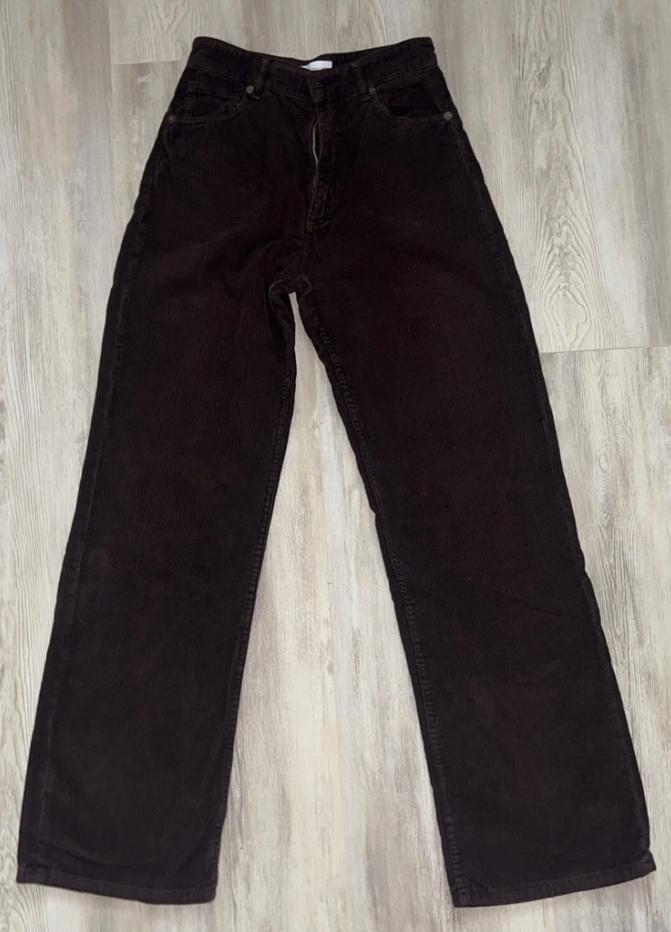 Zara Pantaloni: Pantalon velours marron taille 36 – Usato da Charmoille venduto da chaignat03 1
