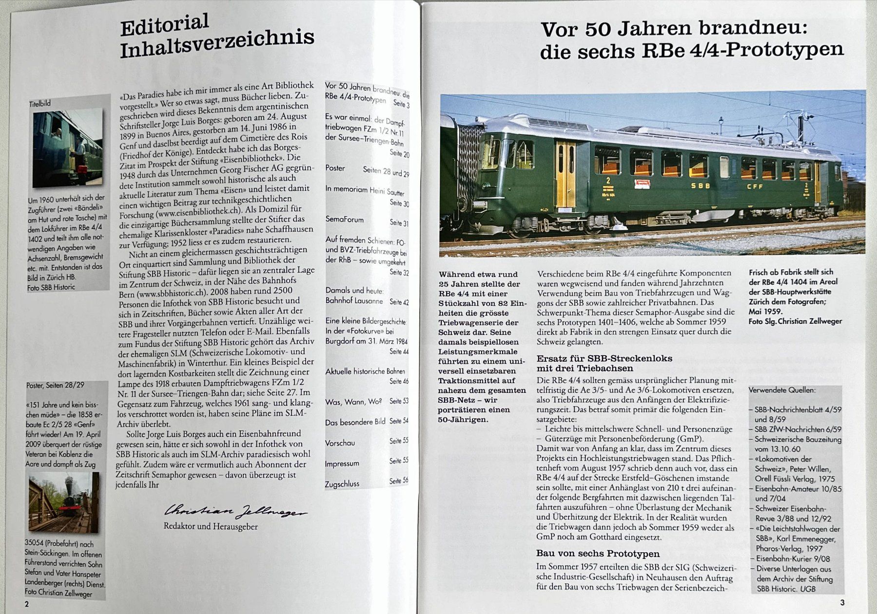 Riviste & Magazine: Semaphor Sommer 2009 – Nuovo e nell'imballaggio originale da Murgenthal venduto da View 1
