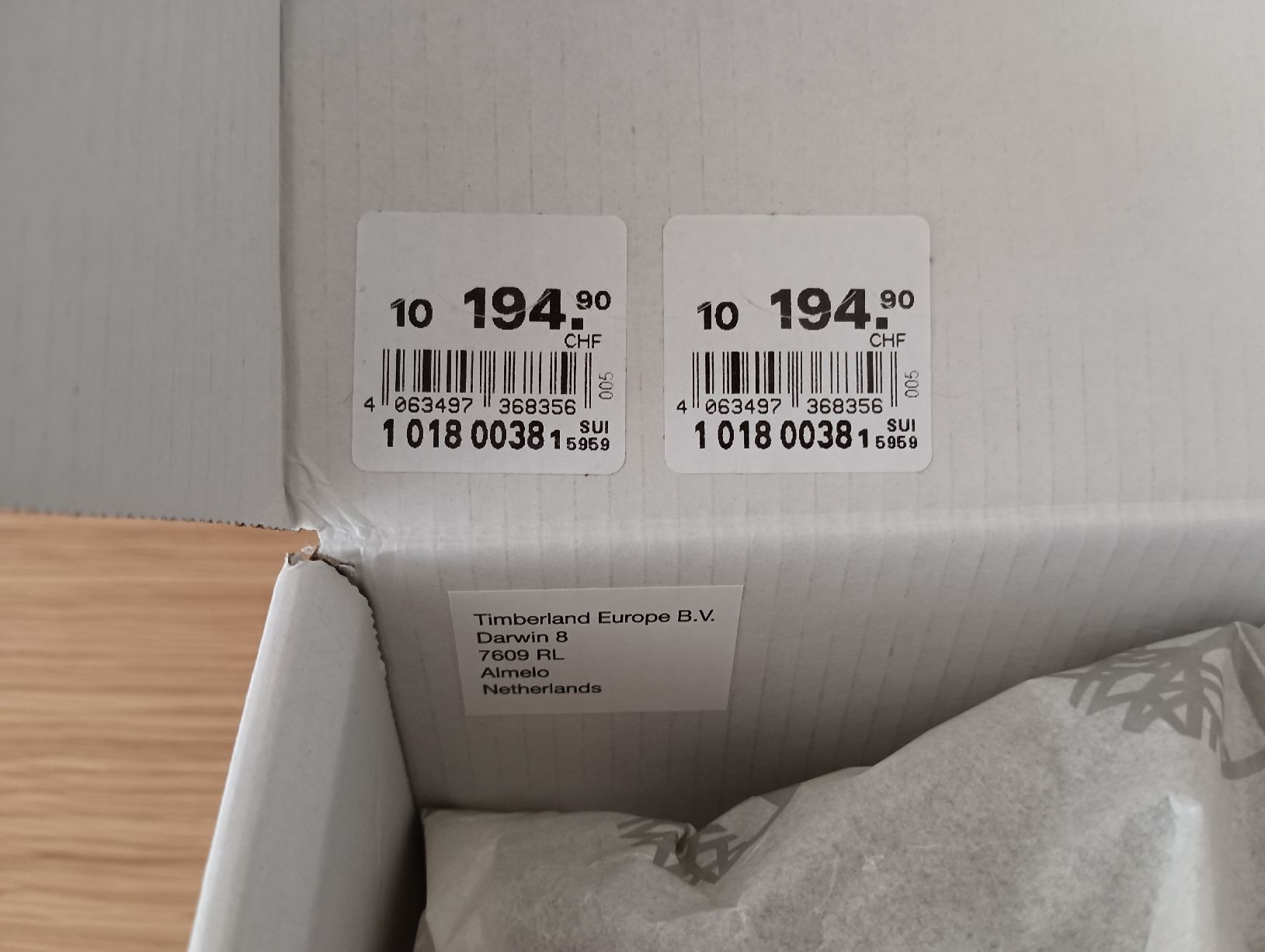 Timberland Herrenschuhe: Neuwertige Timberland 6 inch Basic Herren Winterschuh Gr. 44 – Neu (gemäss Beschreibung) aus Densbüren von H-76 4