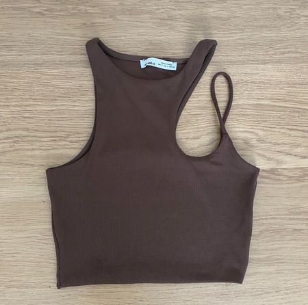 Pull&Bear Top, Grösse S, Braun, neuwertig für den Sommer